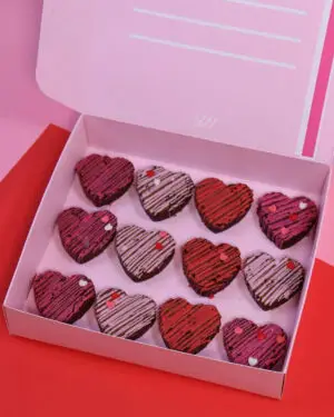 Brownie Hearts