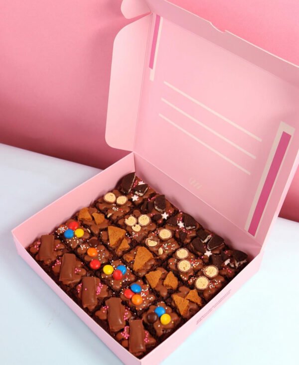 Brownie mix toppings