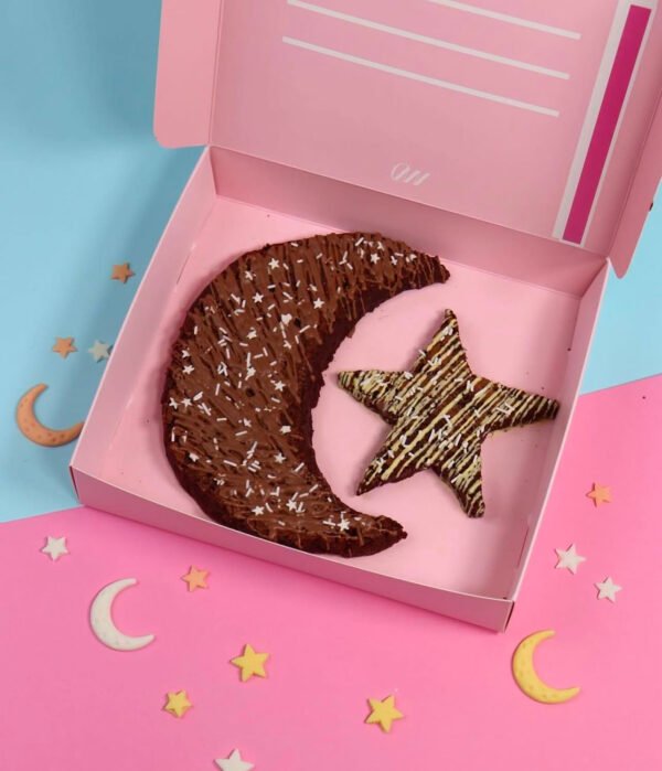 Ramadan Moon & Star Brownie