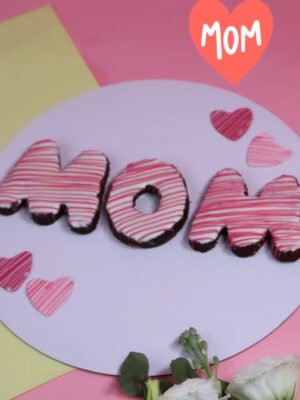 Mother’s Day Brownie letter board