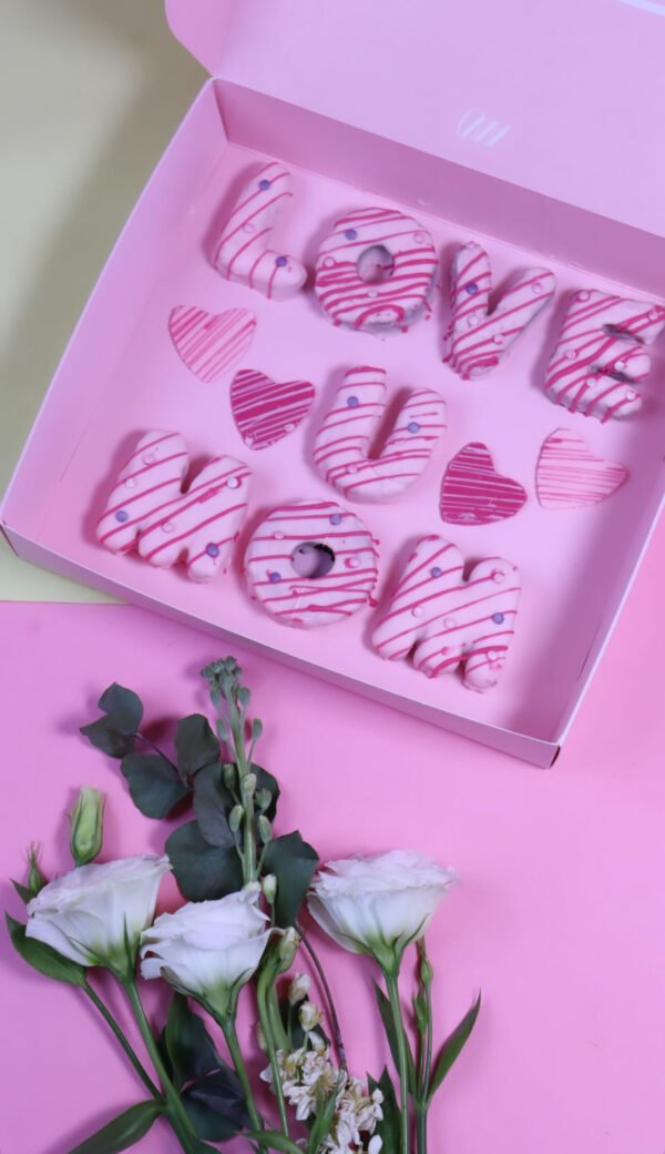 Mother’s Day brownie letters