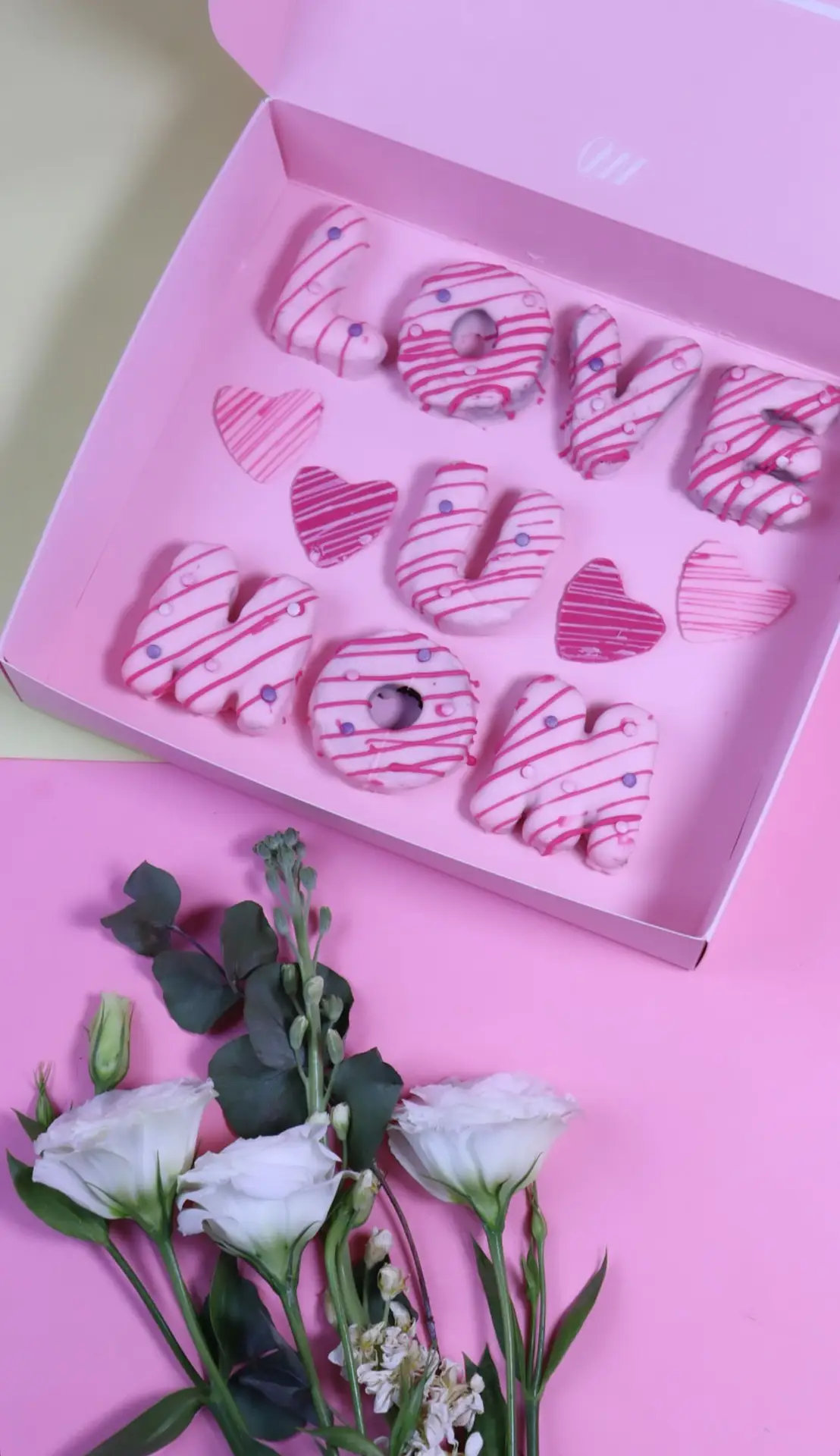 Mother’s Day brownie letters