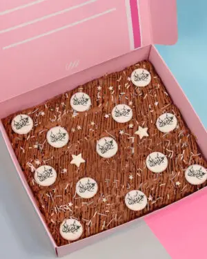 Eid brownie small round logo