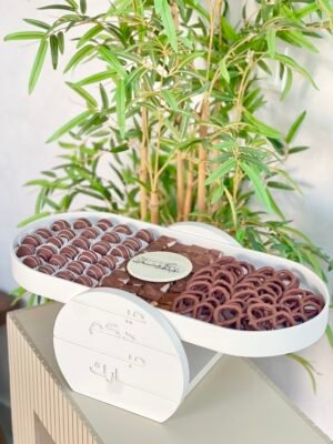 Eid MIX white stand tray