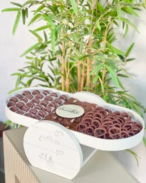 Eid MIX white stand tray