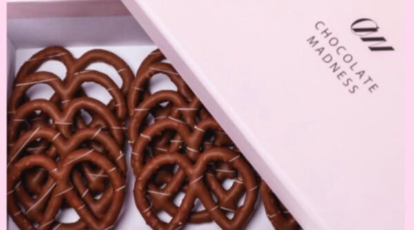 Chocolate pretzel box