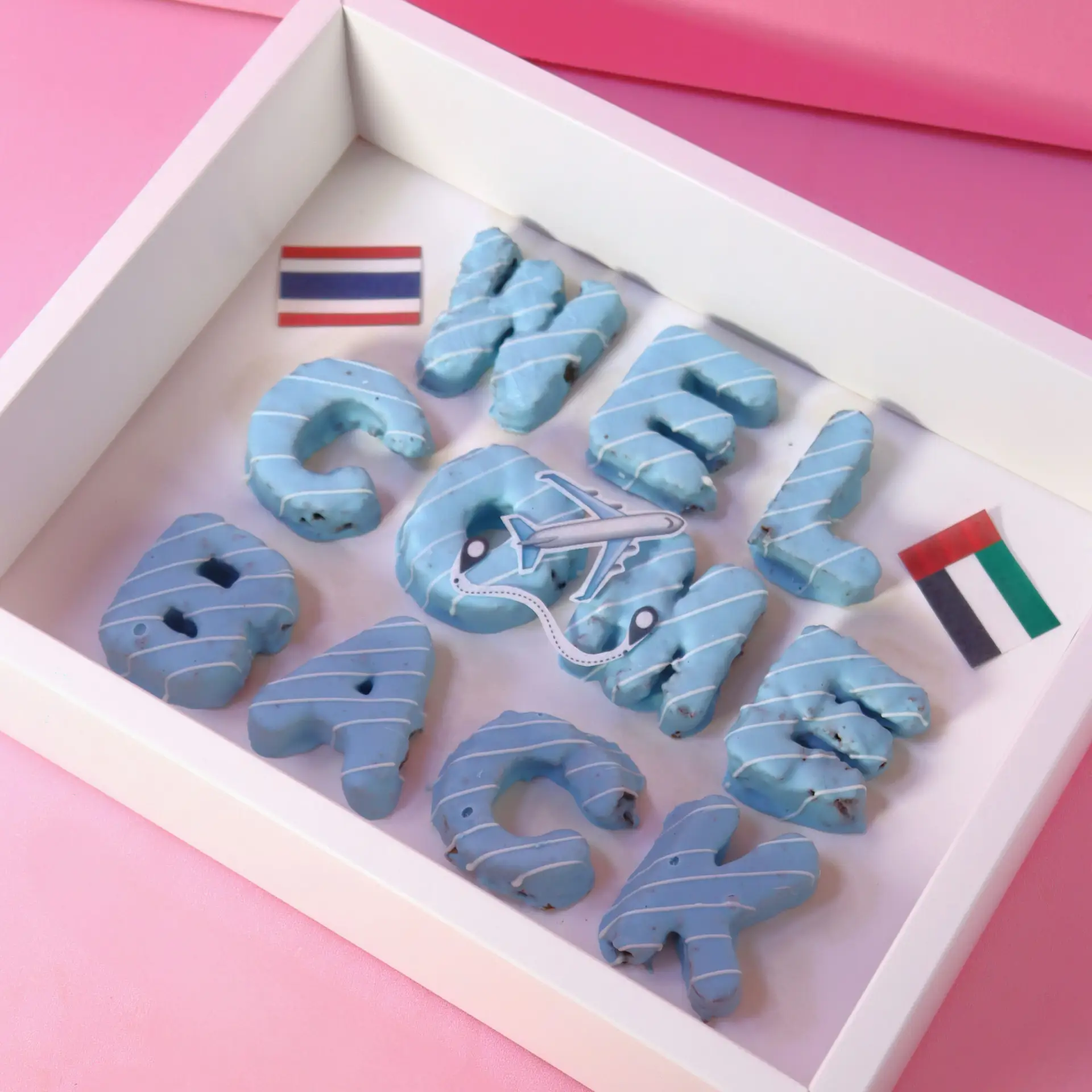 Welcome Back brownie Letter
