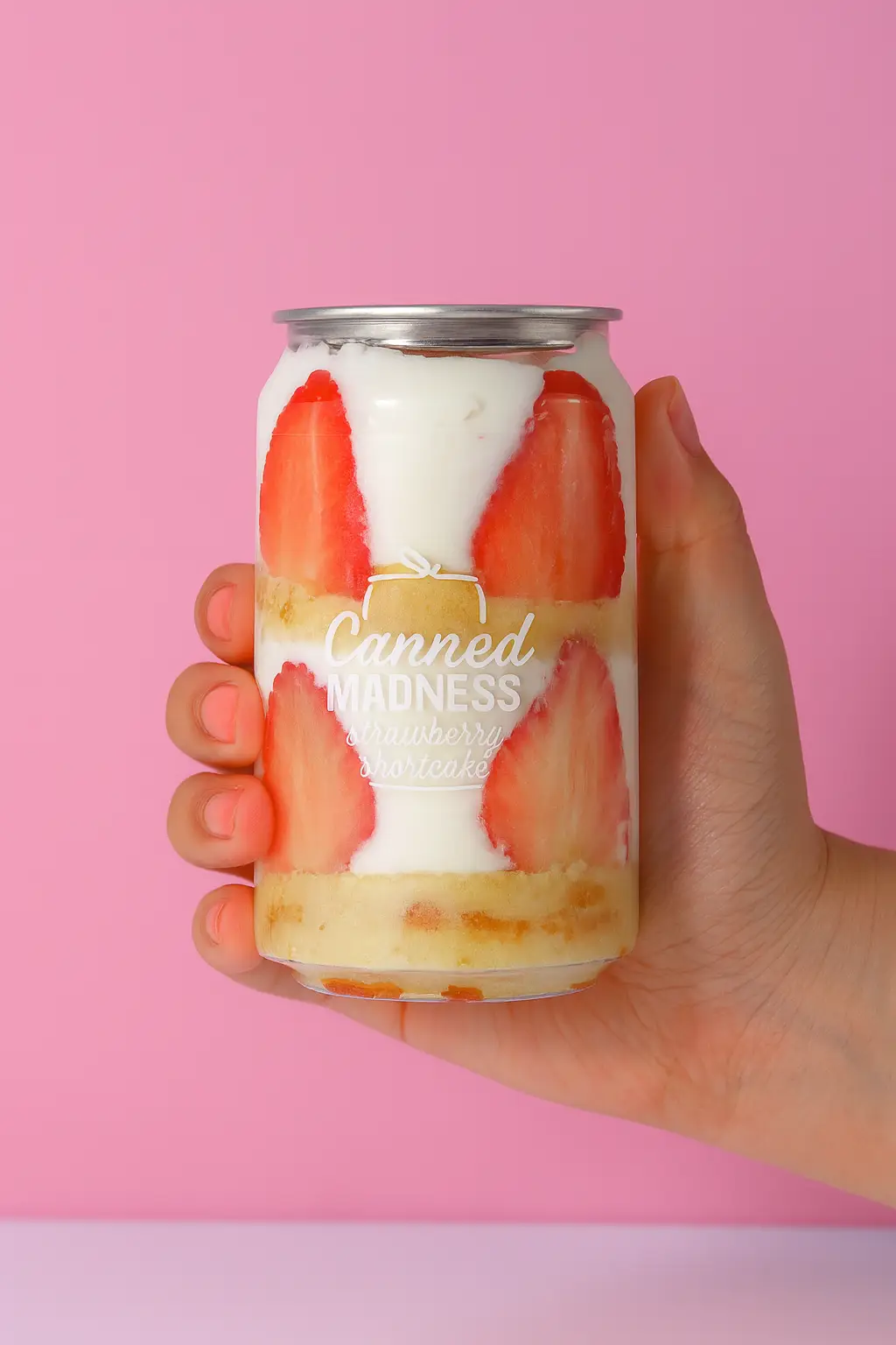 Strawberry shortcake can