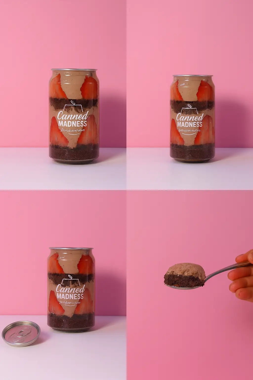 Chocolate cake can
