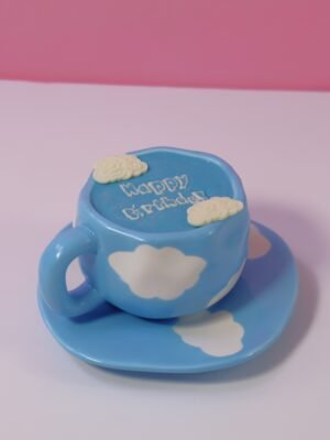 Blue Cloud Brownie mug