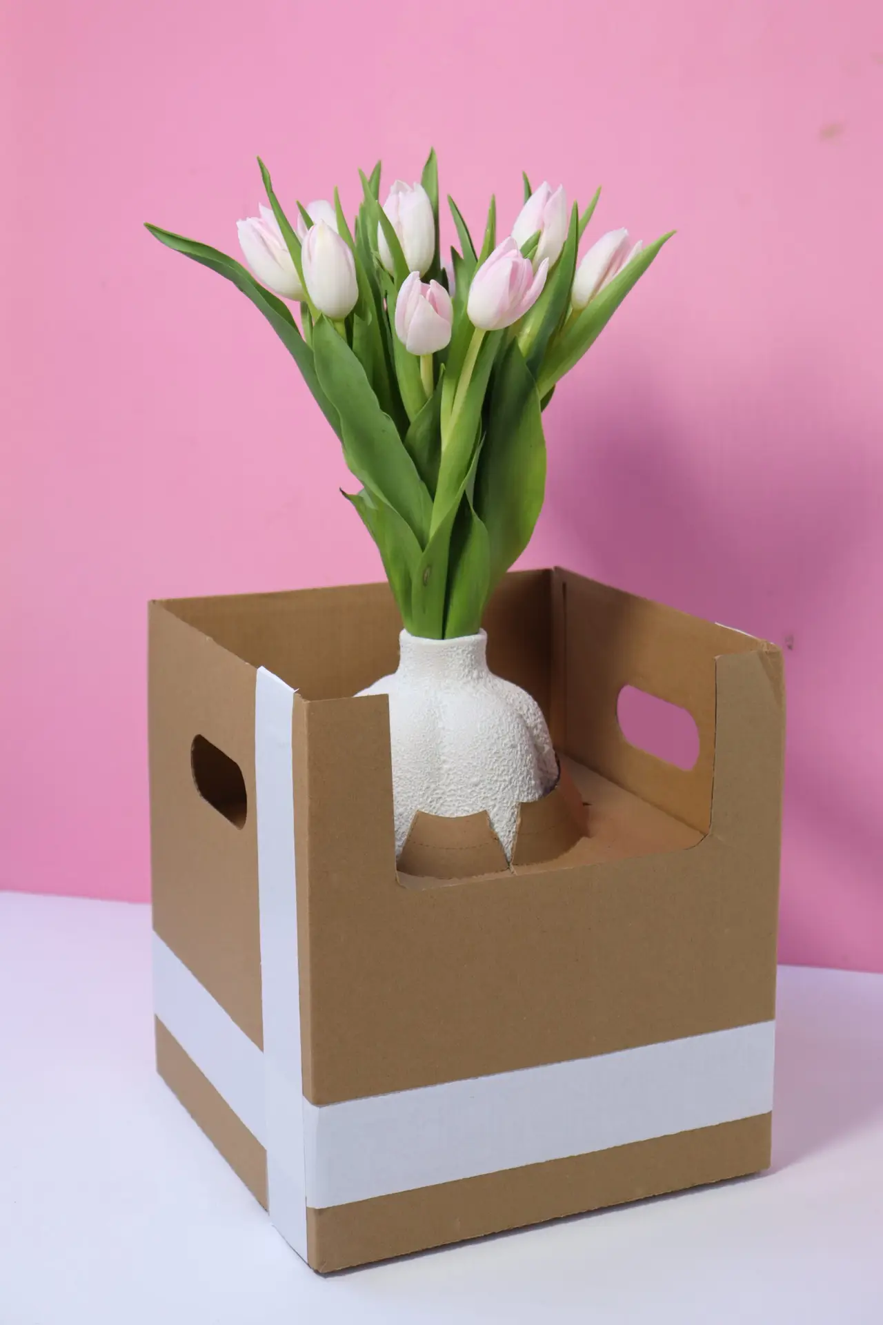 Tulips Ceramic vase