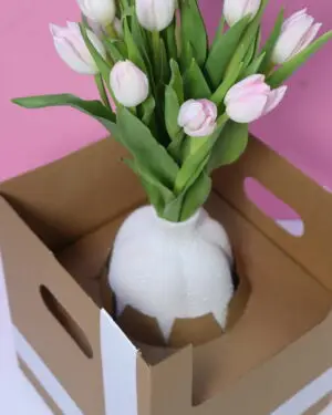 Tulips Ceramic vase