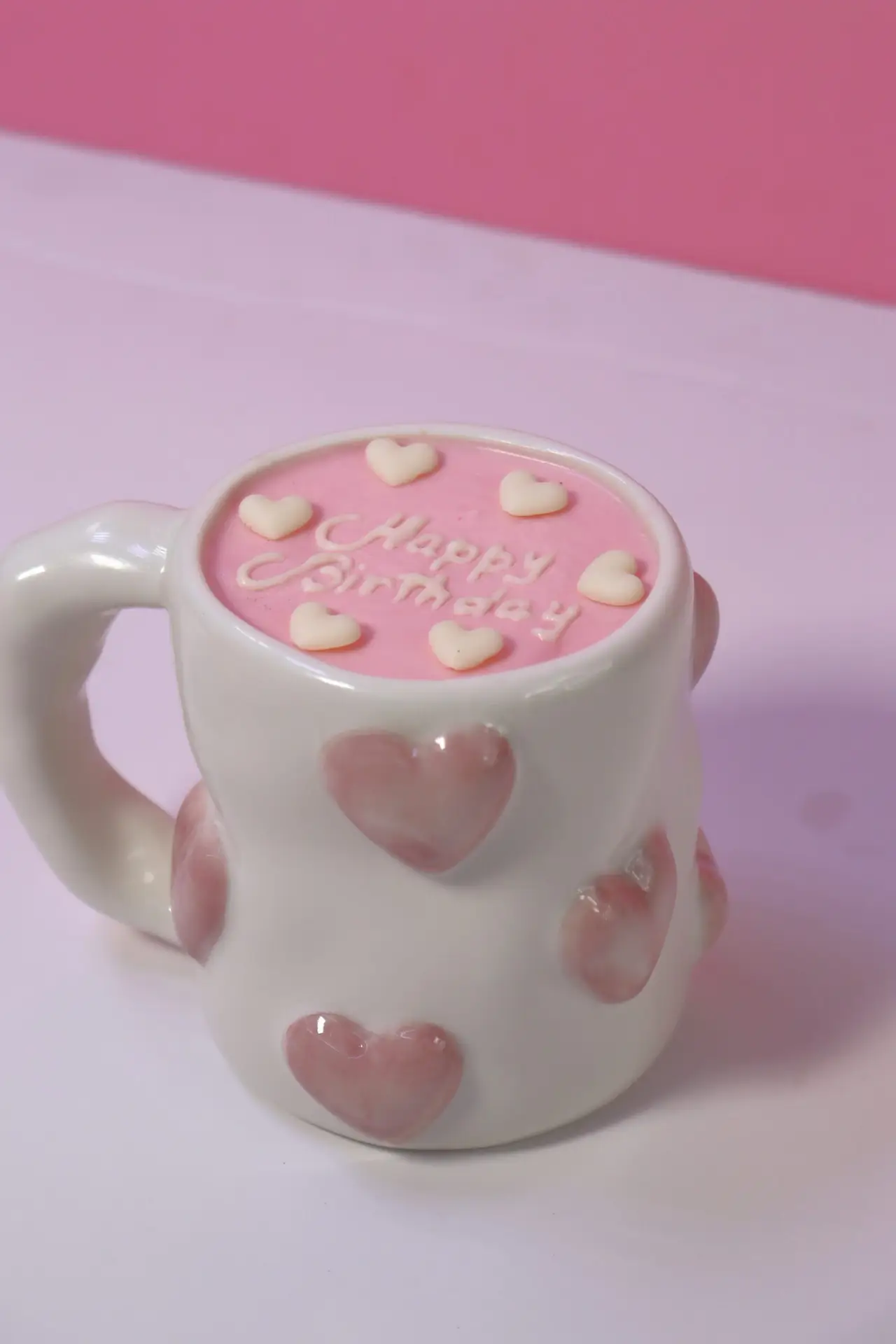 Big heart 3D mug