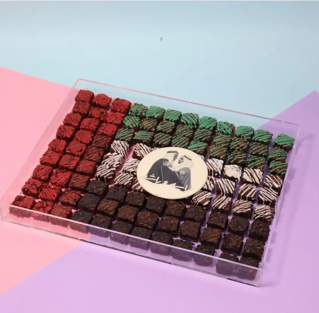 UAE Brownie Bites Tray