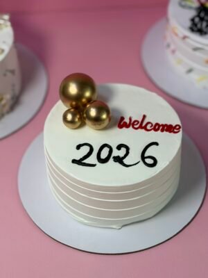 Welcome 2026 cake