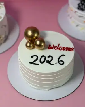 Welcome 2026 cake