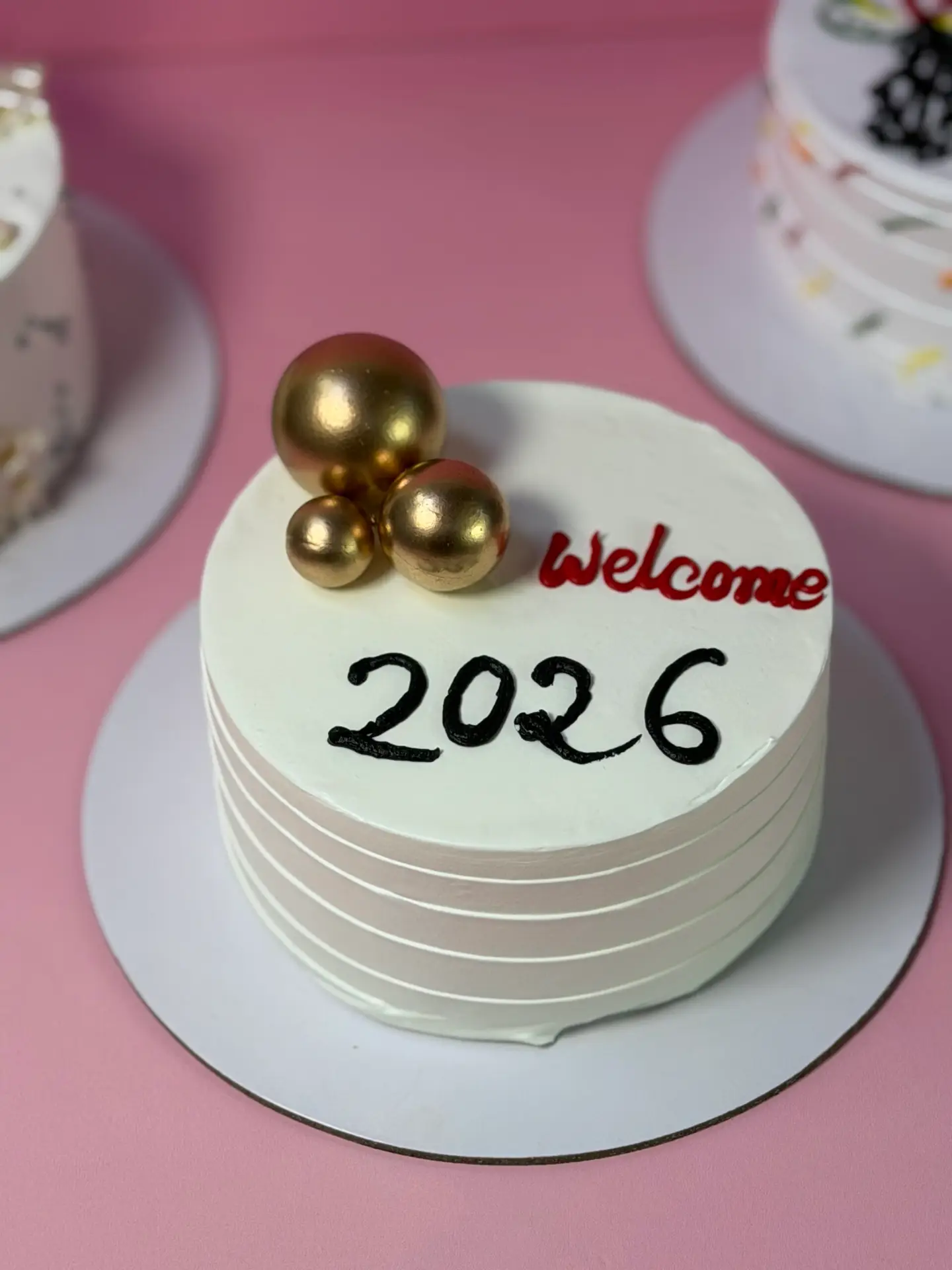 Welcome 2026 cake