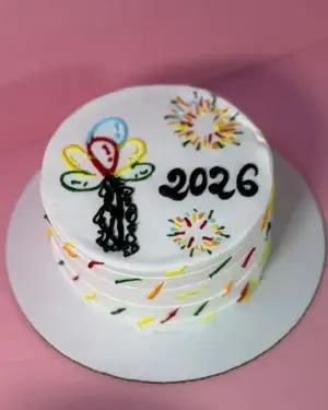 2026 balloon cake