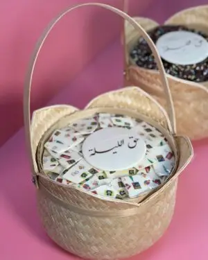 Hag Al Lilah basket H9 – cracked chocolate