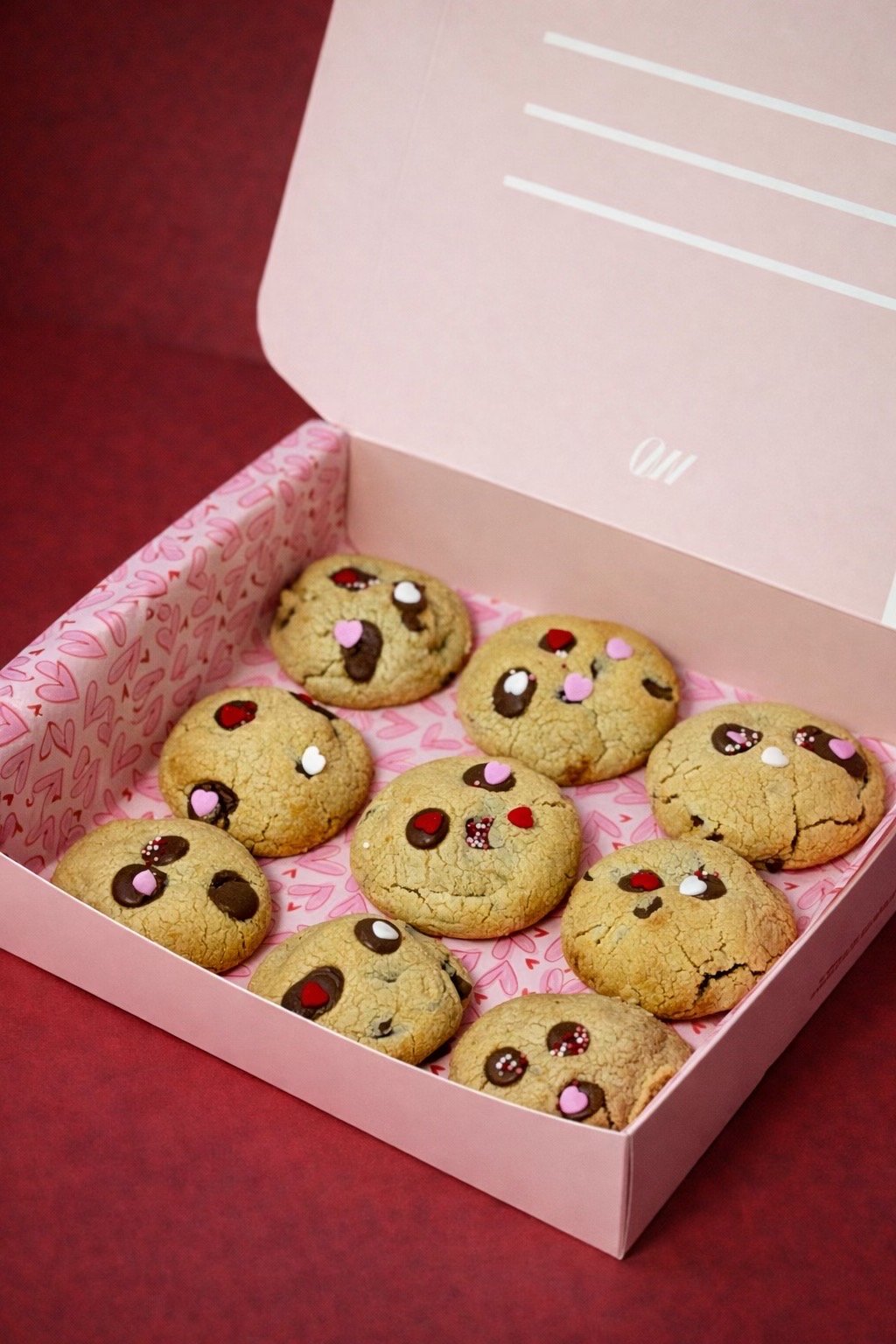 Valentines Cookie box