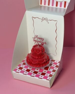 Valentines mini cake box ( R)