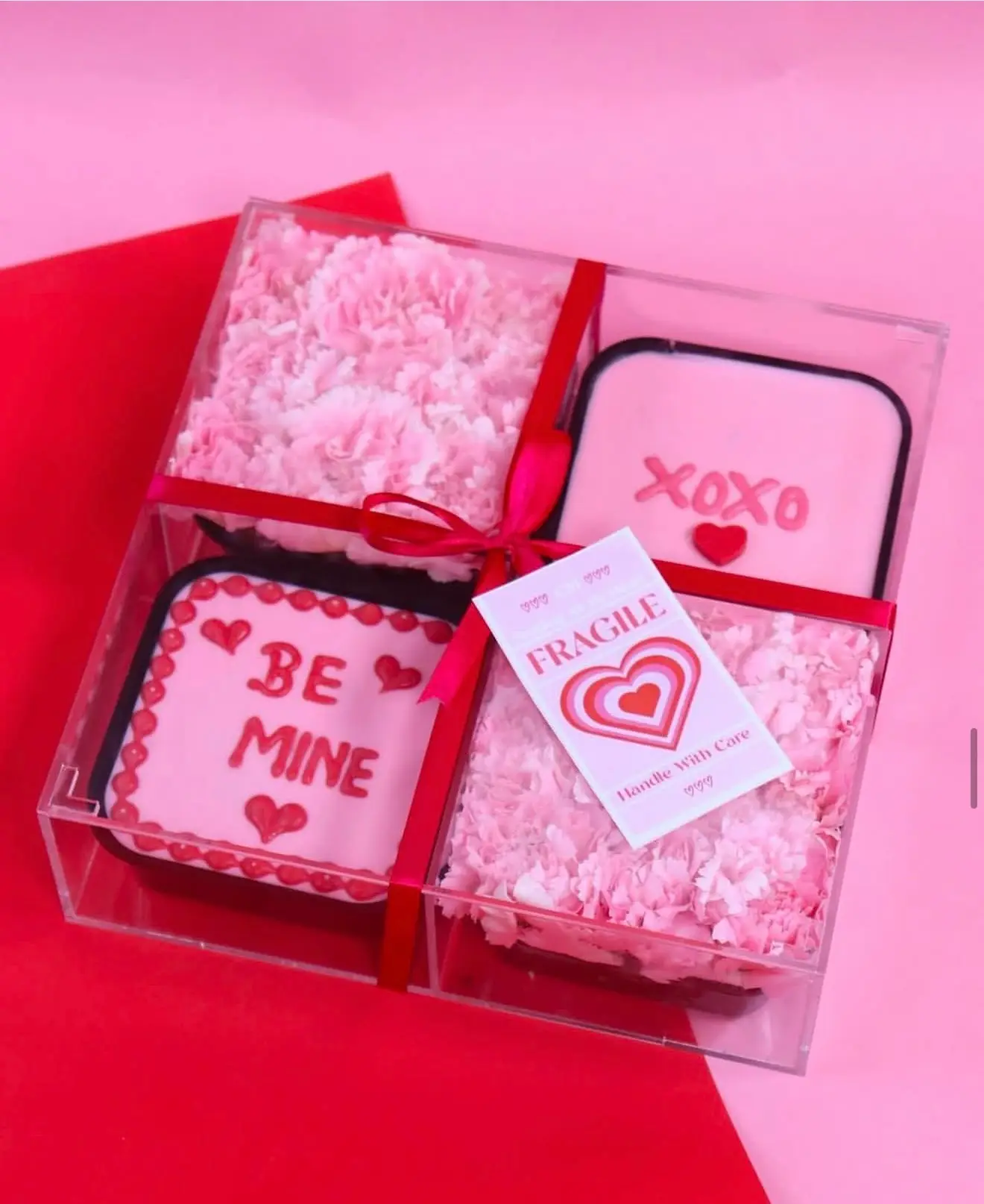 Valentines day Brownie /flower 1