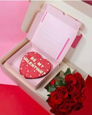 Valentines Day brownie/flower 5