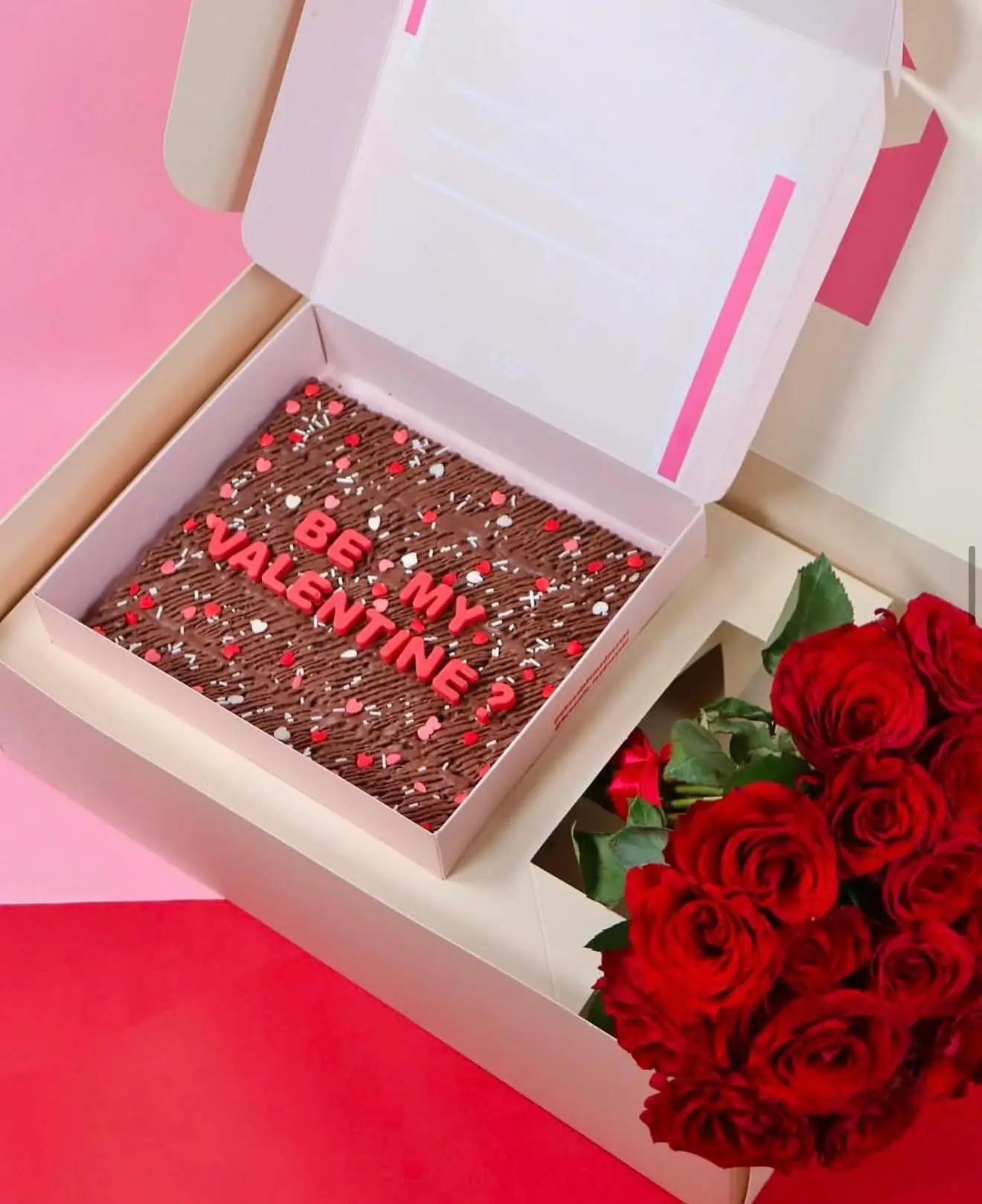 Valentines day Brownie/flower 4