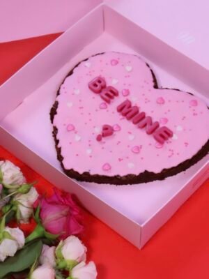 Valentines Brownie heart 1