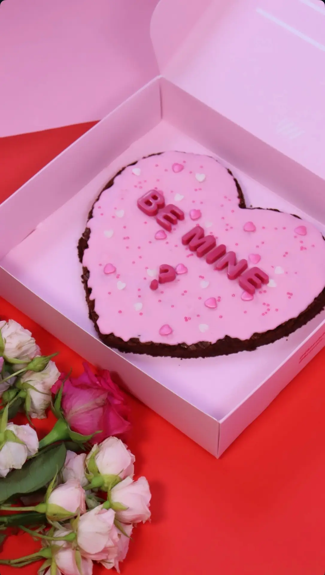 Valentines Brownie heart 1