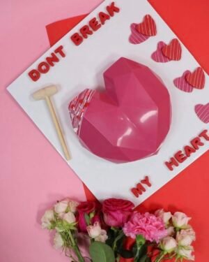 Chocolate Heart with hammer