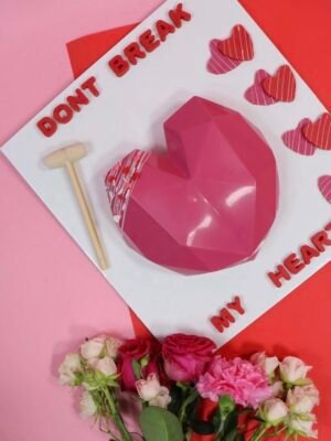 Chocolate Heart with hammer