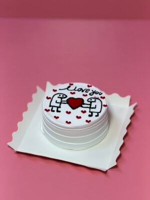 Valentines cake ( V13 )
