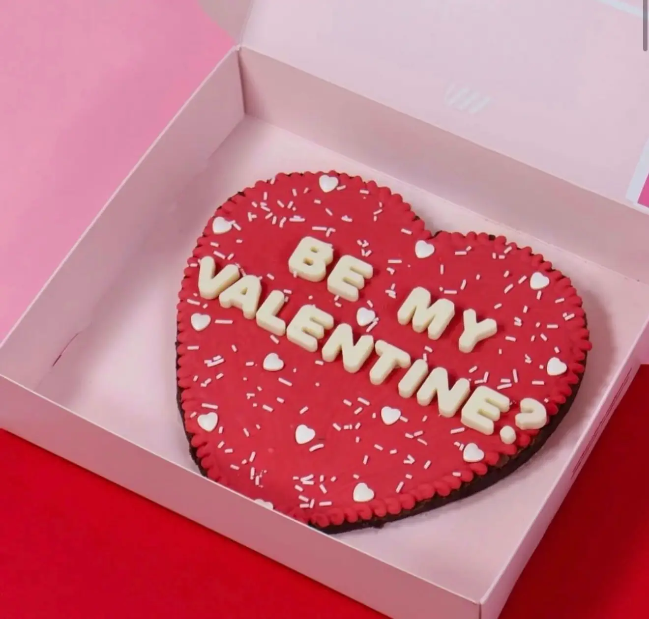 Valentines Brownie heart 2