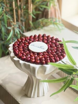 White elegant Eid tray 1