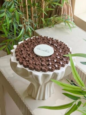 White elegant Eid tray 4