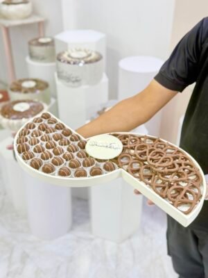 Eid white 2 sided mix tray