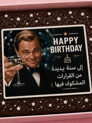 Birthday / L -brownie design
