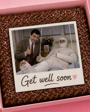 Get well soon Mr.bean design