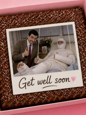 Get well soon Mr.bean design