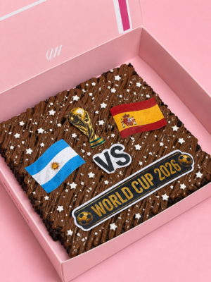 World Cup Final brownie box