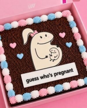 Guess who’s pregnant
