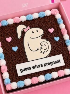 Guess who’s pregnant